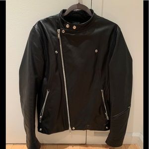 THEORY LEATHER JACKET LIKE NEW